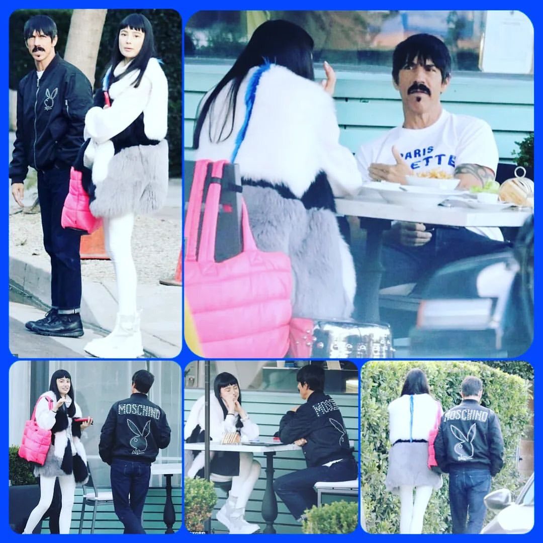 Заскочили с поличным: солиста Red Hot Chili Peppers заметили на свидании с украинкой (фото)