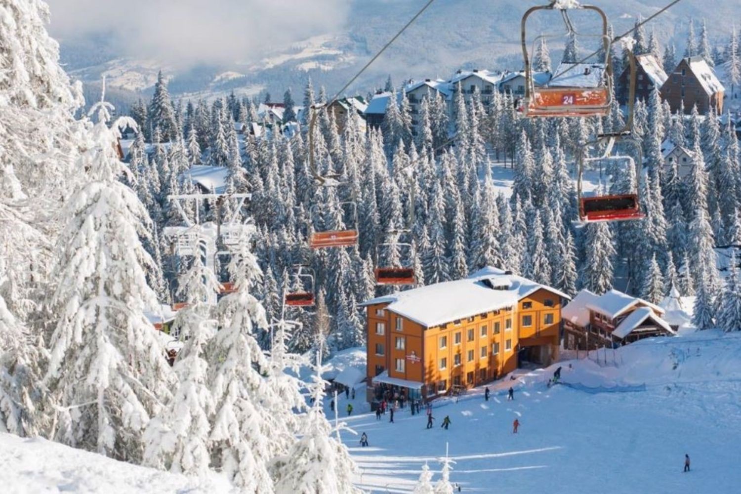 Карпаты и не только: лучшие места для зимнего отдыха в Украине