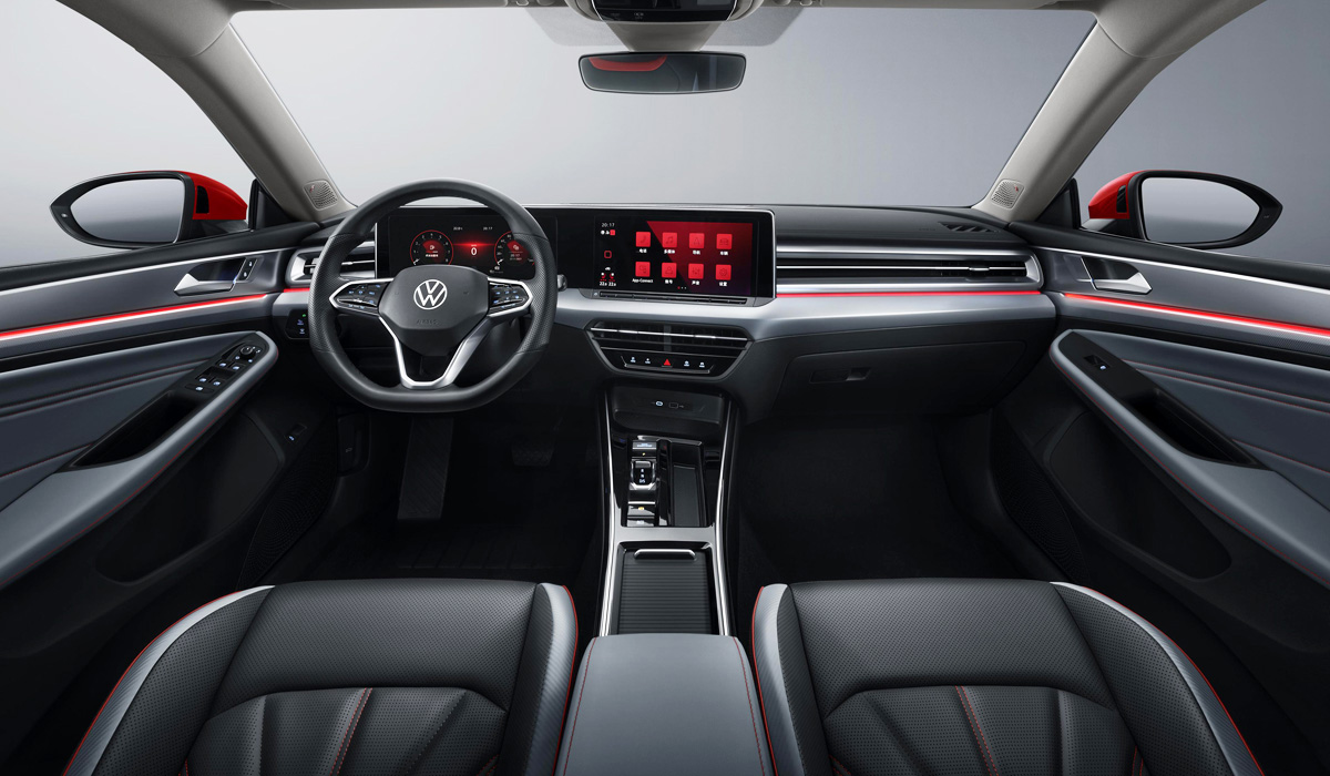 Безрамочные двери и светящиеся эмблемы: Volkswagen представил доступную альтернативу Passat