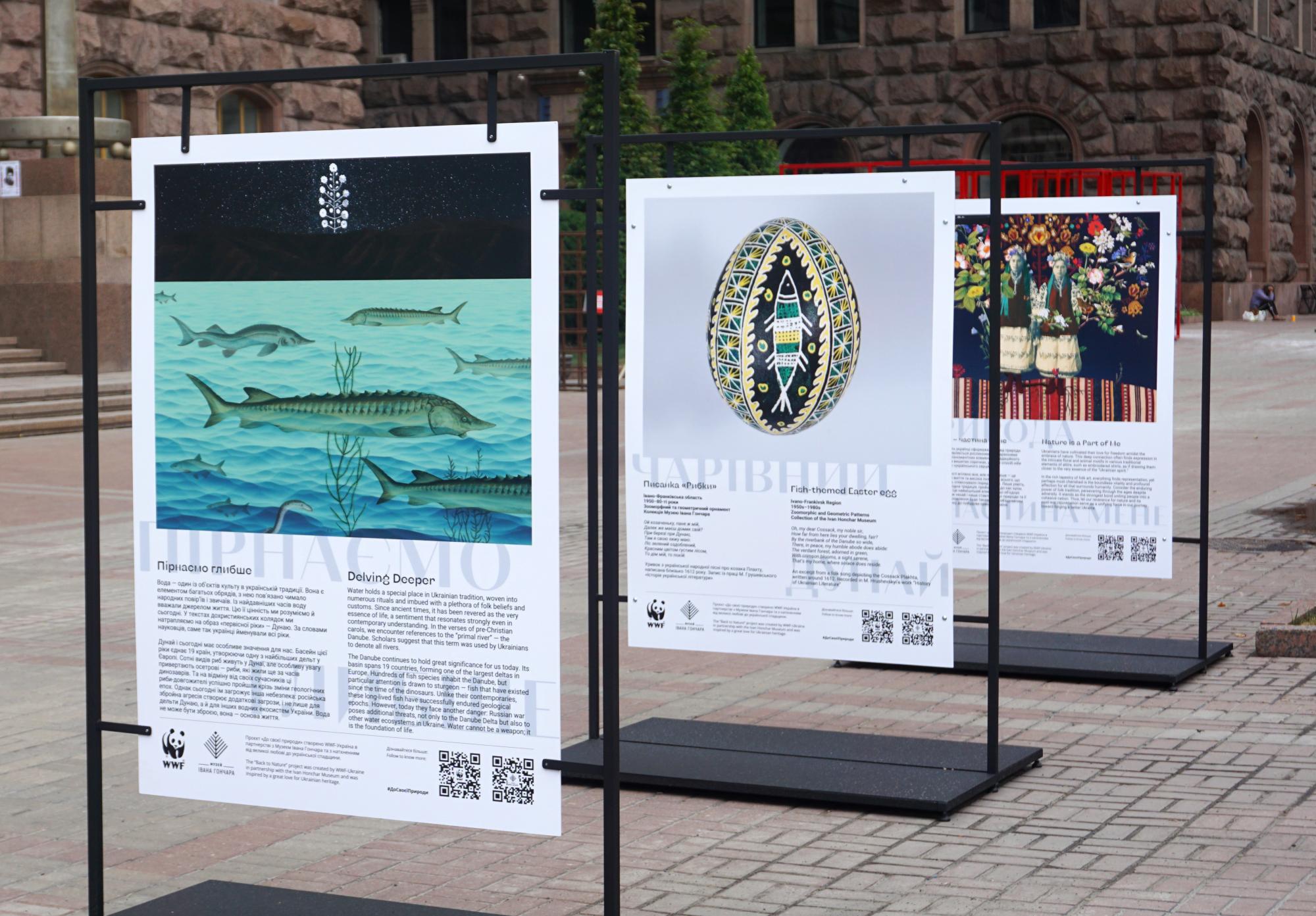 "До своєї природи": в Киеве открылась выставка с любовью к украинскому наследию