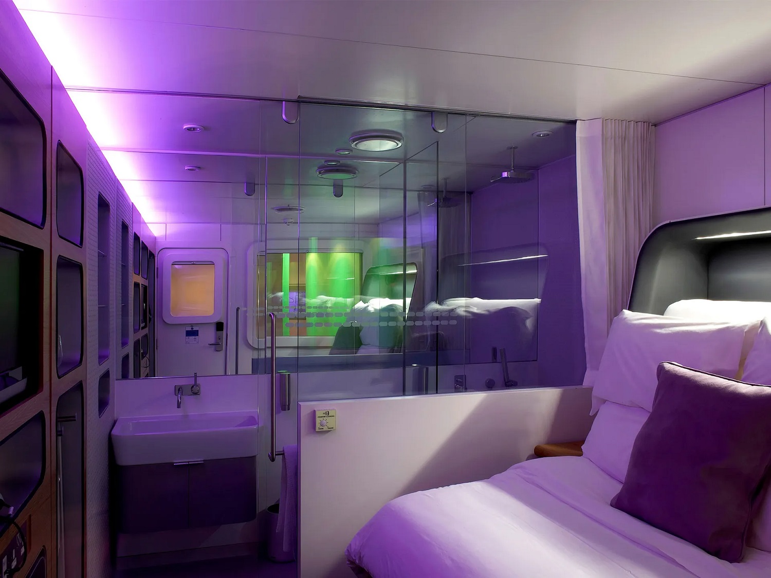 7 крихітних готельних номерів, які викликають здивування (фото)