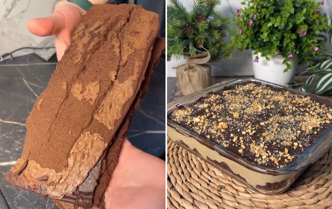 Не получился бисквит? Вот как превратить его в новый десерт