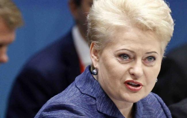 Президент Литвы назвала РФ террористическим государством
