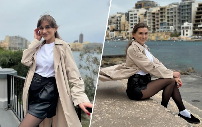 "Лук" блогерки Даші Євтух з тренчем: 5 помилок, що псують фігуру
