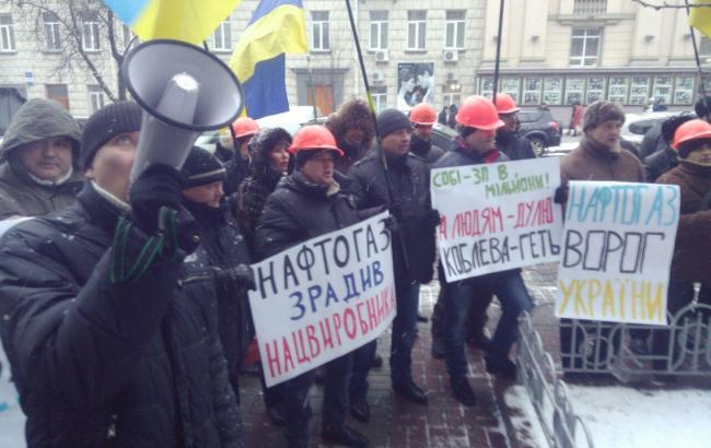 Промышленники под "Нафтогазом" требуют отставки Коболева