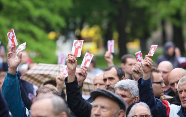 В Беларуси оппозиция объявила об объединении в конгресс