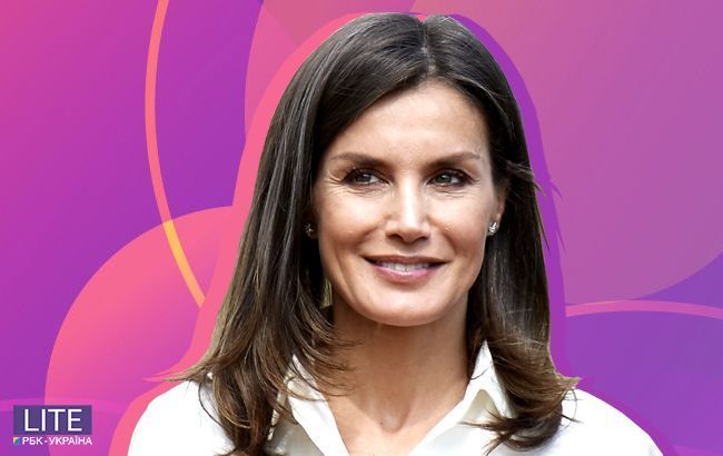 Укротительница леопарда: королева Летиция восхитила идеальным "хищным" образом в платье Victoria Beckham