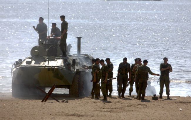 Разведка заявляет о подготовке на Донбассе морской десантной операции РФ