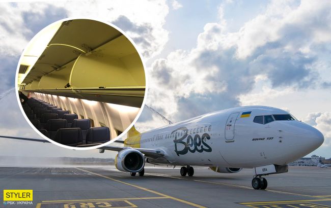 Тонкие кресла и легкий дизайн: в сеть попали фото самолета нового украинского лоукостера