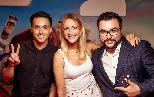 Леся Никитюк и MELOVIN побывали на премьере "Монстров на каникулах 3" (фото)