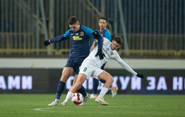 "Днепр-1" деклассировал "Ворсклу" в матче за третье место УПЛ