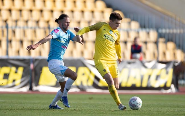 "Дніпро-1" здобув вольову перемогу над "Минаєм" з трьома голами за 8 хвилин