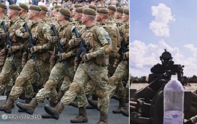 Идеально! Военный ВСУ поразил&nbsp;трюком с открыванием бутылки (видео)