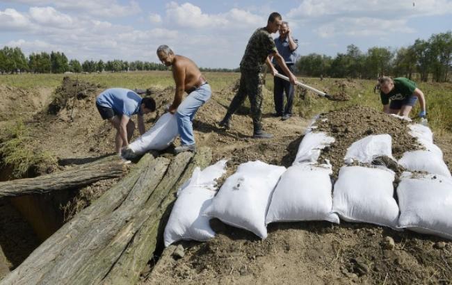Силы АТО завершили обустройство первой линии обороны Мариуполя