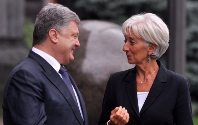 Порошенко в Давосе встретится с главой МВФ Лагард