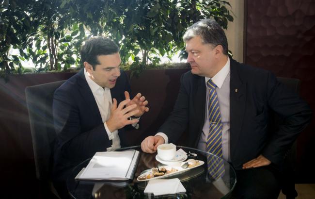 Премьер Греции поддерживает предоставление безвизового режима Украине в 2016