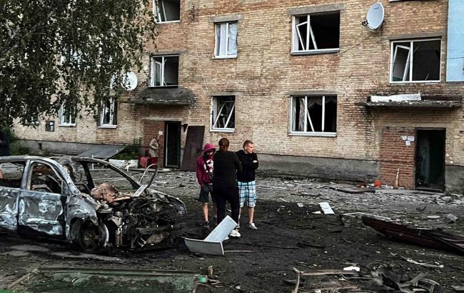 Атака дронов: в Киевской области повреждены дома и есть раненые