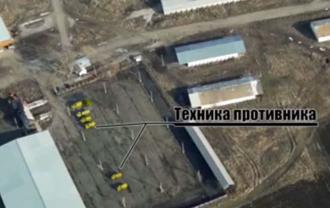 Аэроразведка обнаружила в оккупированном Новоазовске военные базы боевиков