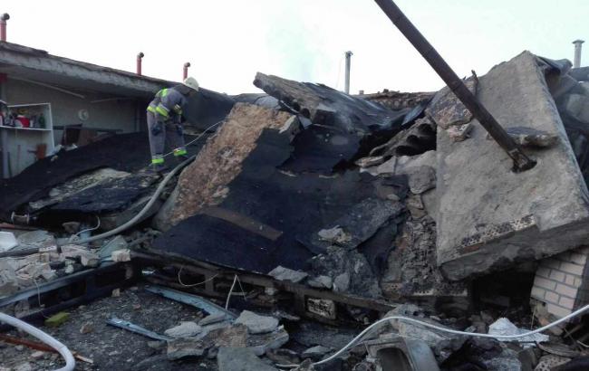 В Киеве на Троещине произошел взрыв газового баллона, пострадал мужчина