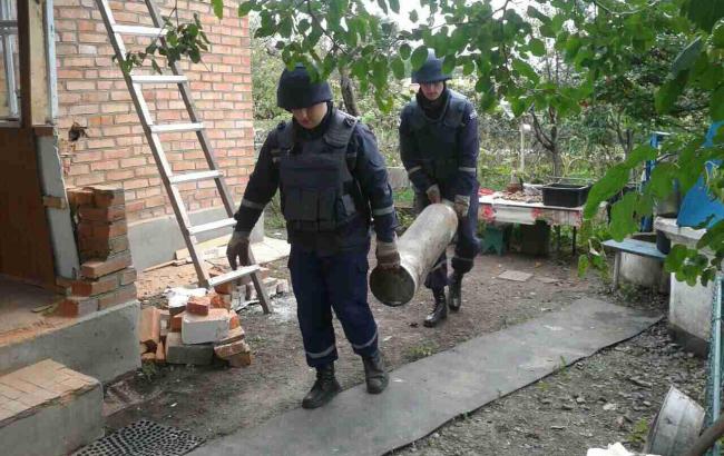 ГСЧС изъяла более 1,8 тыс. взрывоопасных предметов в ходе разминирования под Калиновкой