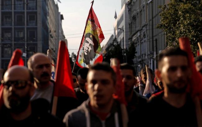 В Греции многотысячные протесты против пенсионной реформы