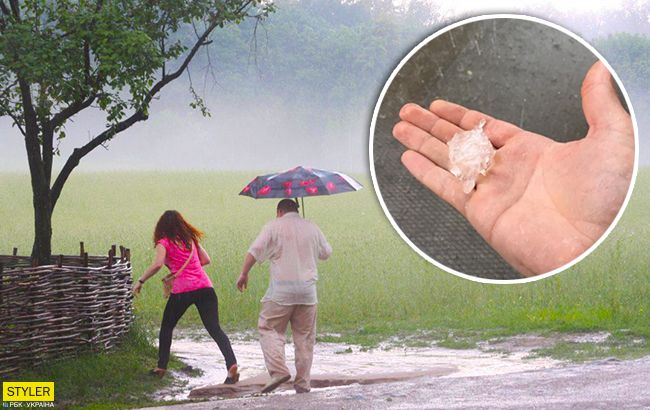 Странный град и жуткий смерч: стихия наделала беды в Одесской области