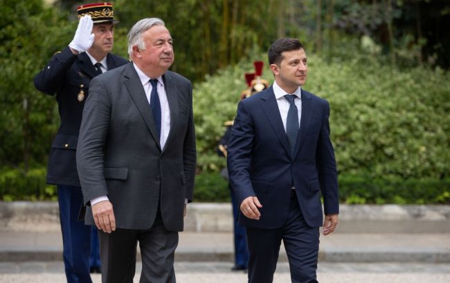 Зеленский с главой сената Франции обсудили освобождение политзаключенных