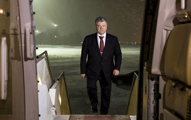 Порошенко рассказал о цели своего визита в Брюссель
