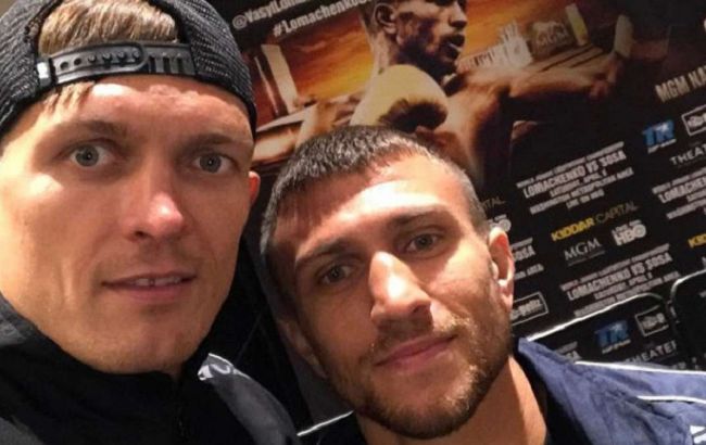 Усик будет присутствовать на бое Ломаченко против Кэмпбелла