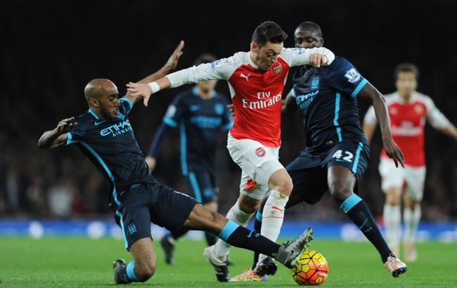 Арсенал - Манчестер Сити: "Канониры" добывают нервную победу