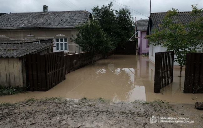 Паводок в Черновцах: уровень воды в реке превысил 6 метров