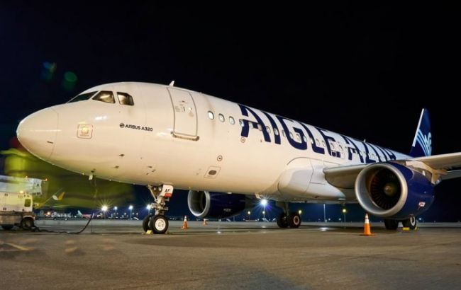 Aigle Azur выполнила первый рейс Киев-Париж