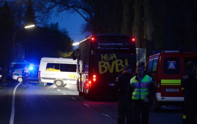 Взрывчатка, сработавшая у автобуса "Боруссии", могла принадлежать армии ФРГ