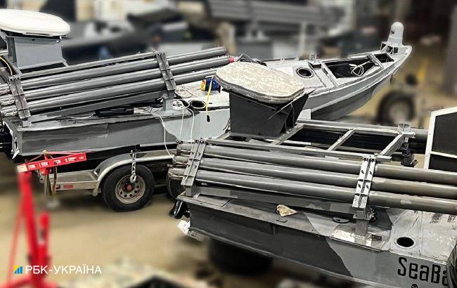 Морські дрони СБУ Sea Baby оснастили системами "Град": ексклюзивні фото