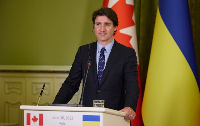 Трюдо оголосив про новий пакет військової допомоги для України та участь в авіакоаліції