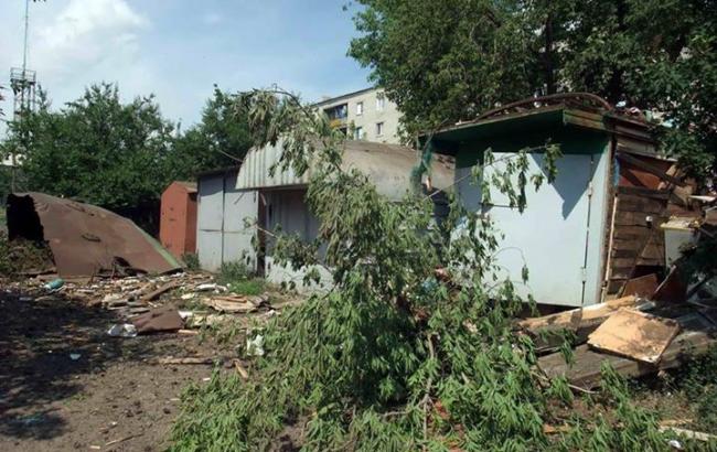 При обстрілі в районі Попасної згоріла АЗС, - МВС