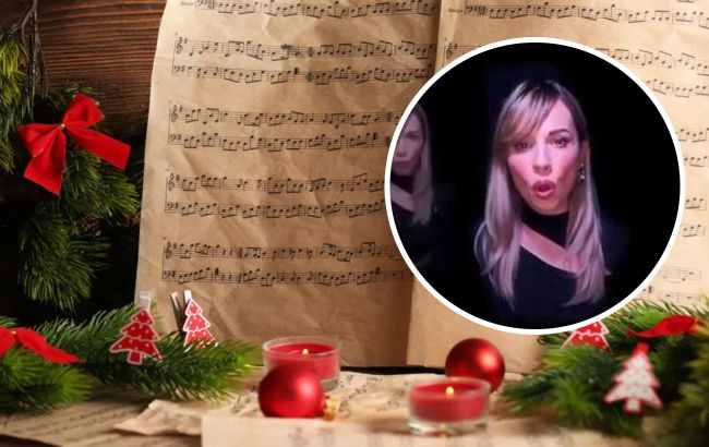 Неизвестная украинская певица перепела "Щедрик", чем осквернила культурную святыню (видео)
