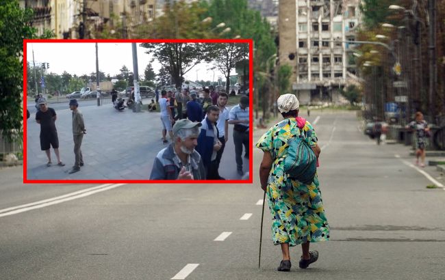 В оккупированном Мариуполе показали "рынок рабов" (видео)