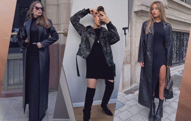 З чим носити чорну сукню восени: 5 стильних образів, які ніколи не вийдуть із моди