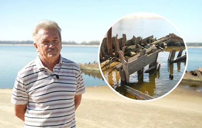 На дне Днепра возле Запорожья нашли древнее затонувшее судно: что о нем известно