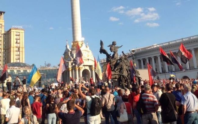 Вече "Правого сектора": онлайн-трансляция с Майдана