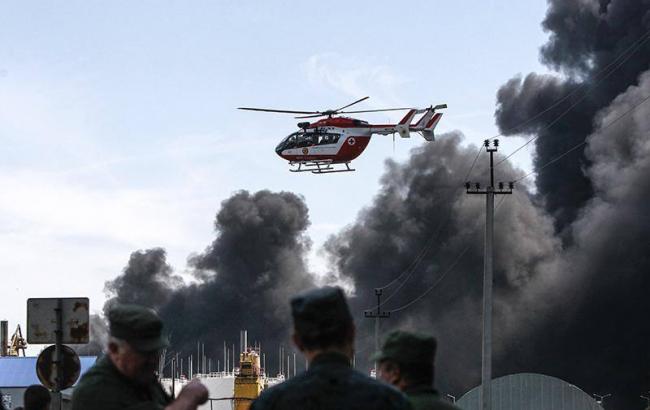 Тело пропавшего спасателя на нефтебазе пока не найдено, - ГСЧС