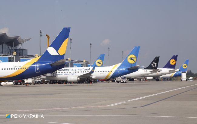 МАУ скасовує низку авіарейсів в Європу