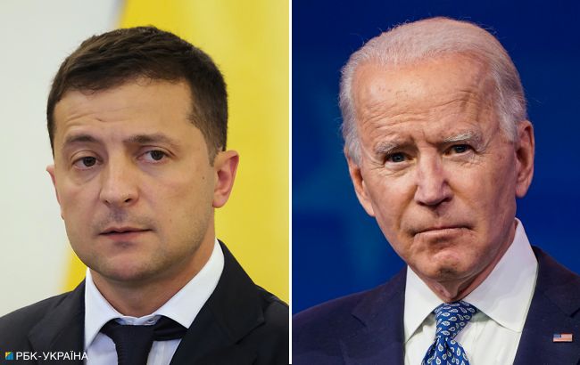 Появились новые детали разговора Зеленского с Байденом