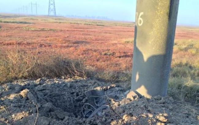 Подача електрики в Крим в результаті пошкодження електроопори не припинялася