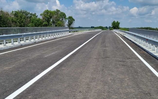 Между Бахмутом и Светлодарском открыли путепровод, разрушенный в 2014 году
