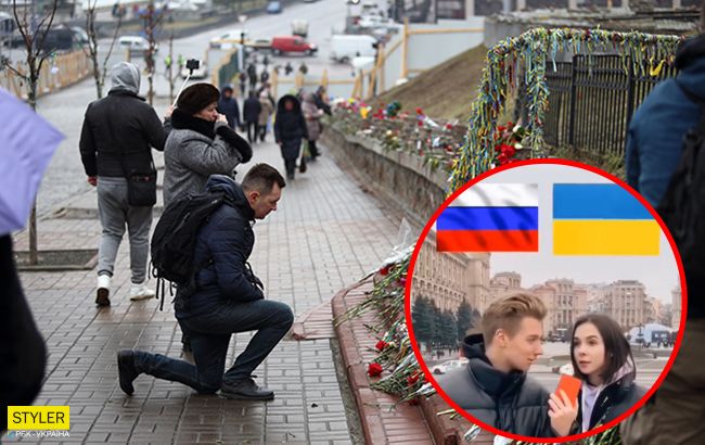 Блогерша призналась в любви России на Майдане, но получила достойный ответ (видео)
