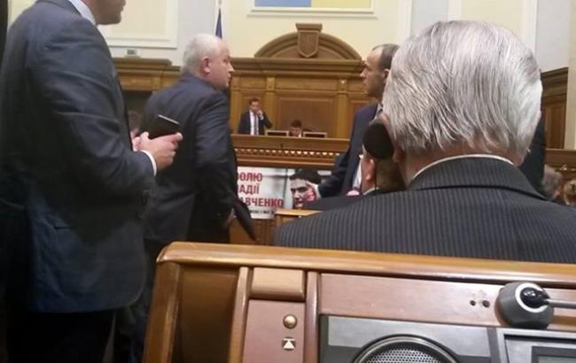 В Раде сняли именную табличку с места Мосийчука