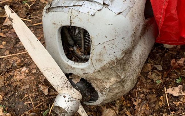 Вражеский беспилотник-разведчик обнаружили в Полтавской области: детали крепились скотчем