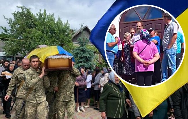 У Рівненській області священик Московського патріархату звинувачує родини загиблих у їхніх смертях